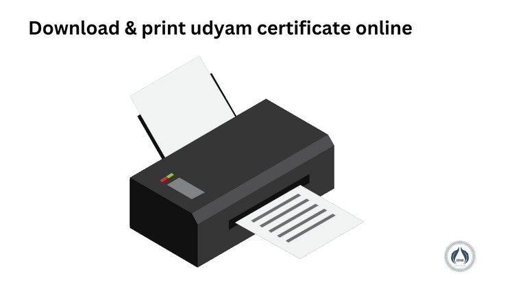 print udyam certificate download